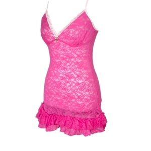 Victoria’s Secret Pink Lace Slip